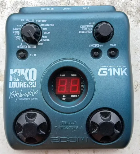 Vendo Pedaleira Zoom G1NK Kiko Loureiro Signature Edition