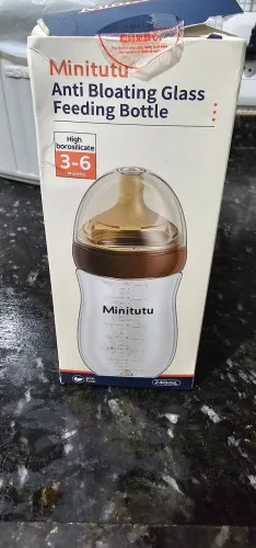 Mamadeira de vidro