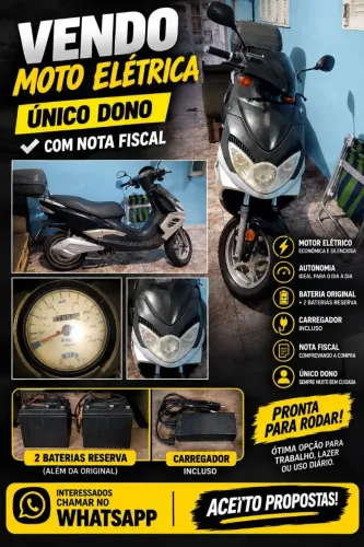 Moto elétrica vendo e aceito propostas 