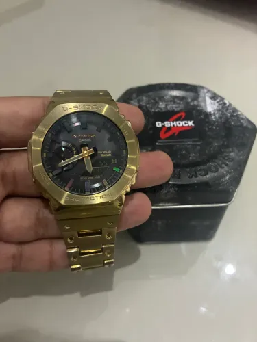 G-Shock GM-B2100GD-9A Full Metal Dourado Original Casio