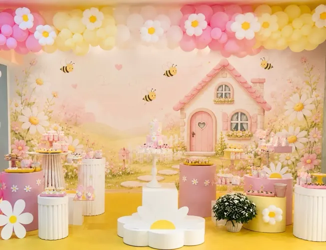 Painel de decoração de festa infantil