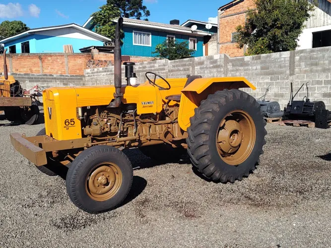 Trator valmet 65 direção hidráulica