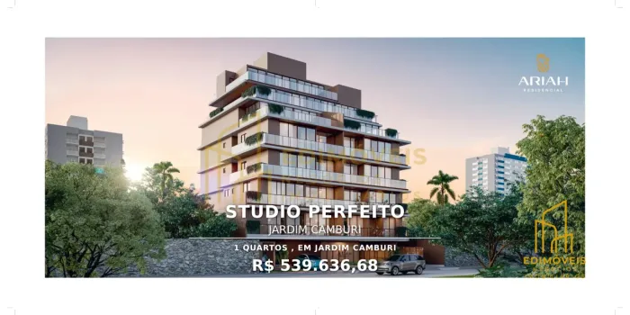Jardim Camburi: Seu Novo Studio com Design Contemporâneo e Lazer!