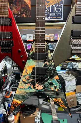 Guitarra King V Dean Dave Mustaine signature Megadeth United Abominations 2009
