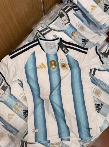 camisa argentina versão jogador