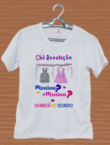 Camiseta Chá Revelação 
