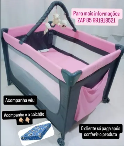 Berço cercado