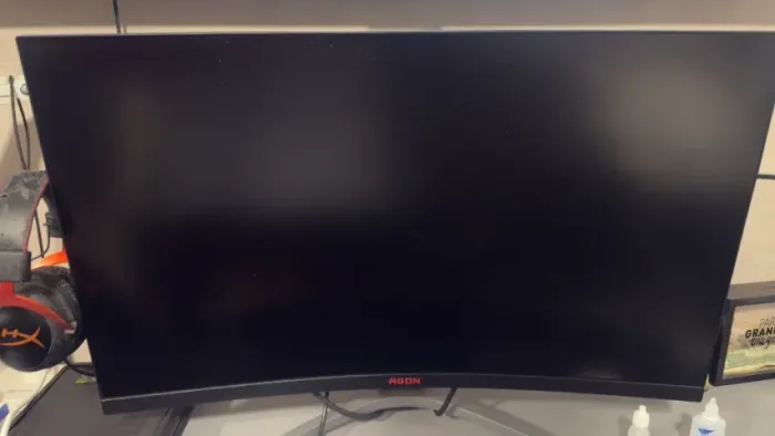 Monitor Gamer Curvo 32" AOC Agon 165Hz 1ms RGB ? Bom estado