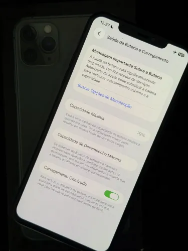 iPhone 11 Pro Max sem Face ID