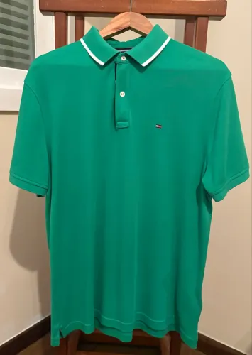 Camisa polo Tommy Hilfiger Original Verde