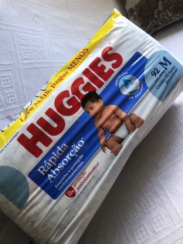 Vendo fralda Huggies
