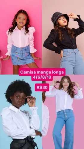 Camisa infantil
