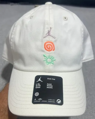 Boné Air Jordan Jumpman Club White 100% Original