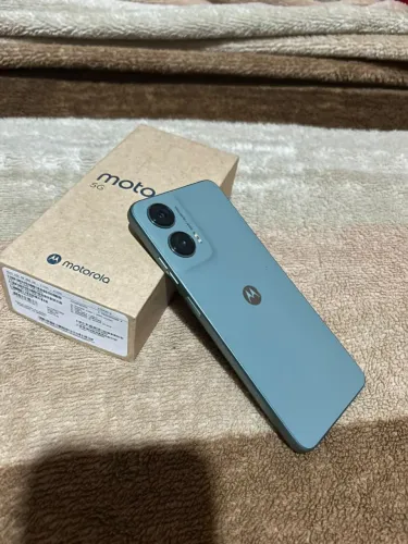 Motorola G35 5G CINZA VEGHAN LEATHER