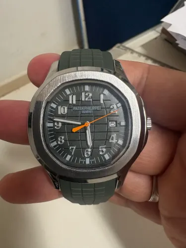 Relogio PATEK PHILIPPE AQUANOUT verde