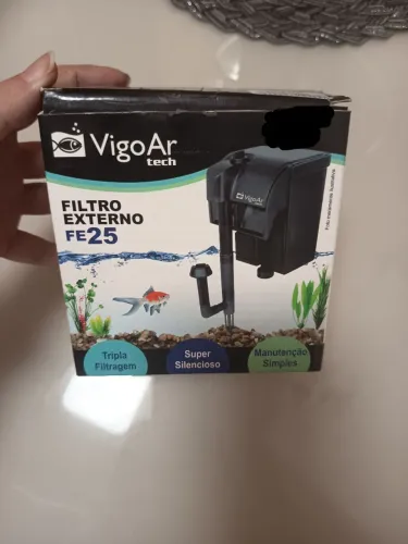 Filtro externo aquário Vigo Ar FE 25