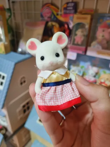 Sylvanian families filha rato marshmallow