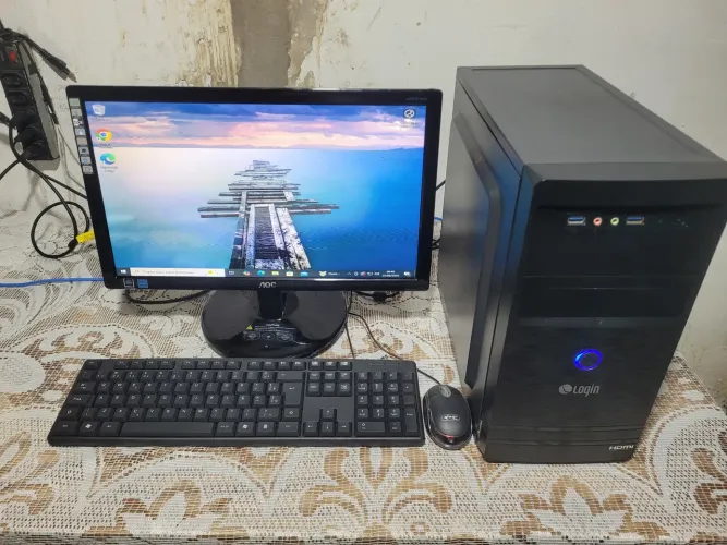 PC COMPLETO I5 4GB ACEITO CARTÃO DO GARANTIA 650$