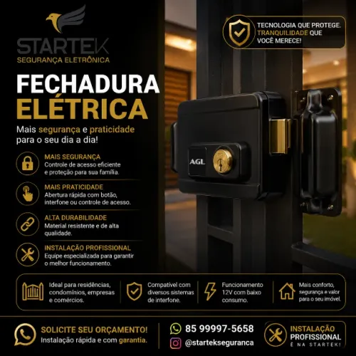 Fechaduras Elétricas para Portão / Portas - Instalação e Manutenção