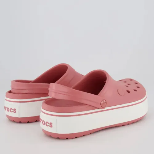 Crocs Crocband Plataforma Feminina Rosa