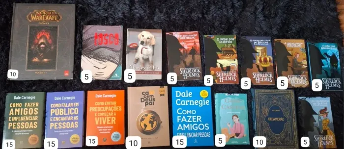 Livros clássicos a partir de 5 reais