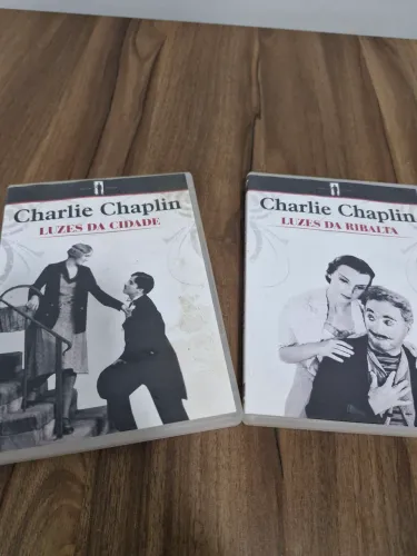 DVDs Charlie Chaplin - Luzes da Cidade +Luzes da Ribalta