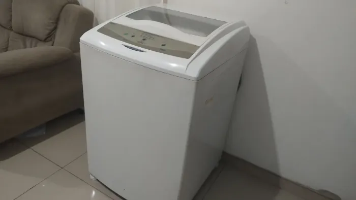 Maquina de lavar roupa brastemp 8 kilos bojo ( inox )