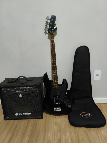 Contra Baixo Eagle + Caixa Amplificada