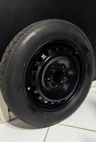 Estepe Completo Continental Fino 125/90 R 15 Jeta Cruze BMW