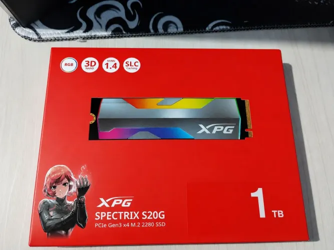 SSD 1TB XPG SPECTRIX S20G NOVO
