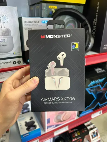 Fone Gamer Bluetooth sem fio Confortável