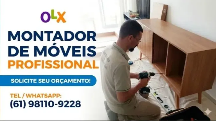 Montador de Moveis / Marceneiro / Reparos
