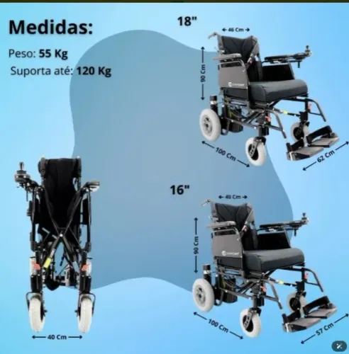 cadeira motorizada comfort