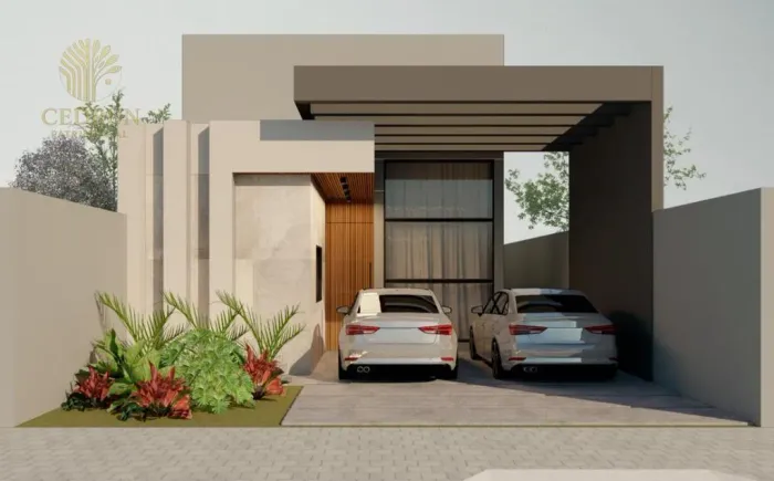 Casa à venda em Maringá, Jardim Paulista IV, com 3 quartos, 93 m², em construção com terre