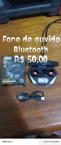Fone de ouvido Bluetooth