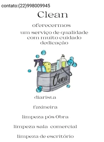 Ofereço serviço de faxineira é tbm de babá