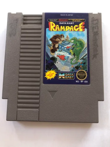 CARTUCHO RAMPACE DATA EAST ORIGINAL NINTENDO