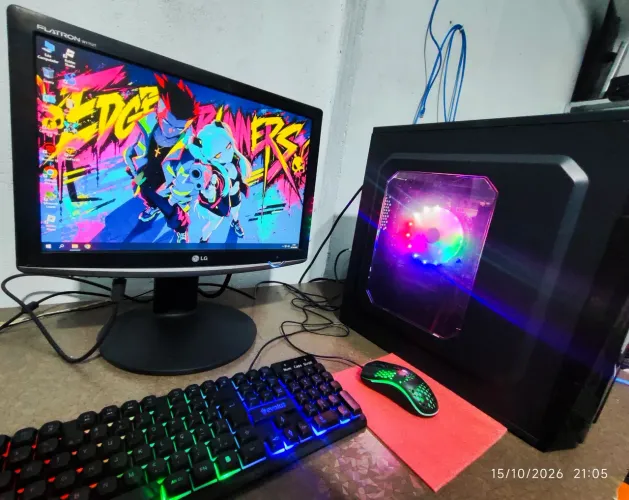 PC Gamer Completo i5 placa de vídeo Blood Strike FF