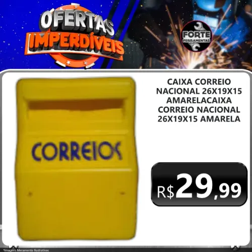 CAIXA CORREIO PORTAO/GRADE PVC (26x19x15)