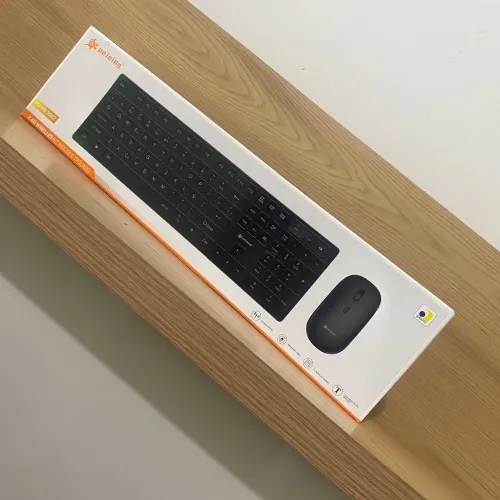 KIT TECLADO E MOUSE SEM FIO WIRELESS