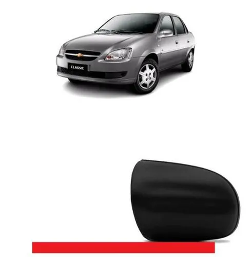 Capa de Retrovisor Corsa Sedan 94 a 02 Classic 03 a 09 Preto valor unitario loluq zuxch