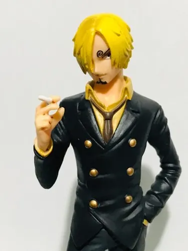 Sanji One Piece - miniatura de 13 cm de altura de Anime / Mangá - boneco anime / mangá