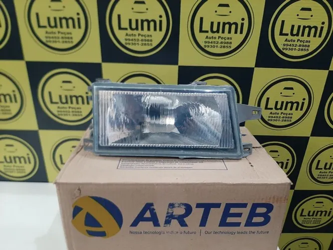 Farol Fiat Uno Fiorino Elba Premio 1991 a 2003 Arteb Original (NOVO)!!