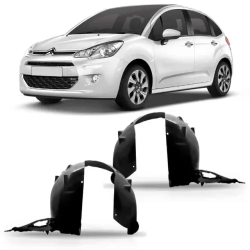 Parabarro Dianteiro Citroen C3 Novo 2013 à 2021 - D/E - Shin Mei