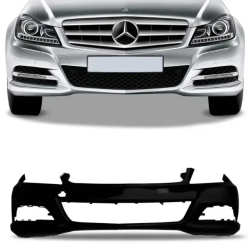 Parachoque Mercedes Benz Classe C Sport 2012 à 2015 - Furo Farol Auxiliar - TYG