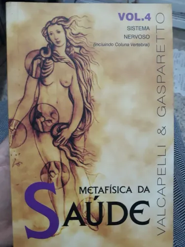 Livro METAFÍSICA DA SAÚDE Volume 4 Semi novo!!!