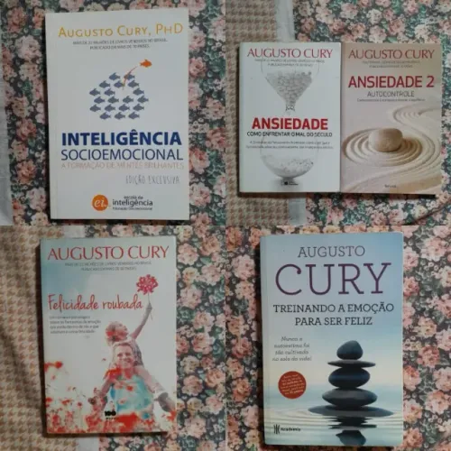 Livros do Augusto Cury (20 cada)