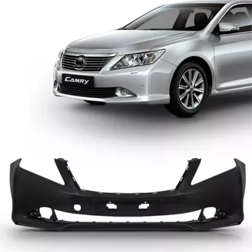 Parachoque Dianteiro Toyota Camry 2012 à 2014 - Furo Farol Auxiliar / Relevo Placa - FPI