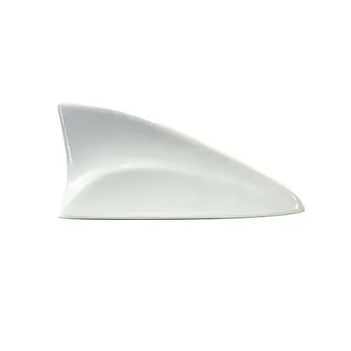 Antena Decorativa Tubarão Shark Branca - Permak Recepção AM/FM
