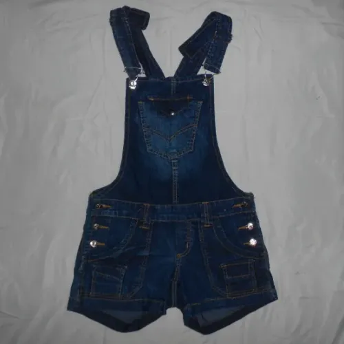 Macaquinho Jeans Feminino - Tam. 38 - promocoes liquidacoes queima estoque bazar brecho